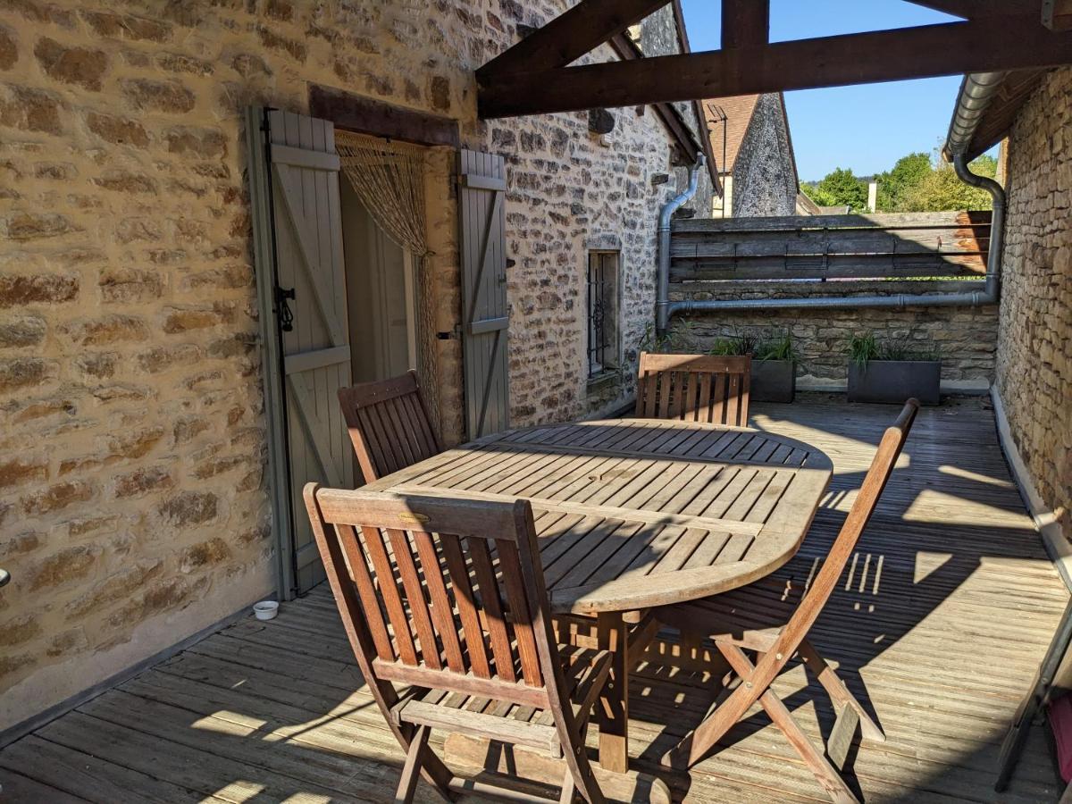La Terrasse - Old Winemaker'S Cottage In St Gengoux Saint-Gengoux-le-National Dış mekan fotoğraf
