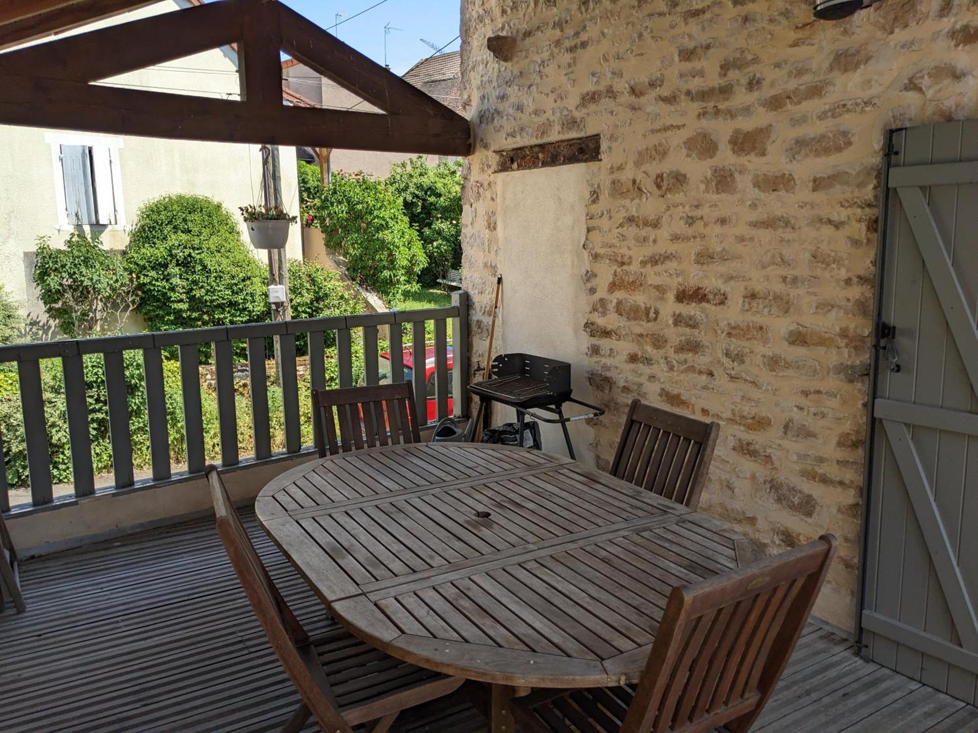 La Terrasse - Old Winemaker'S Cottage In St Gengoux Saint-Gengoux-le-National Dış mekan fotoğraf